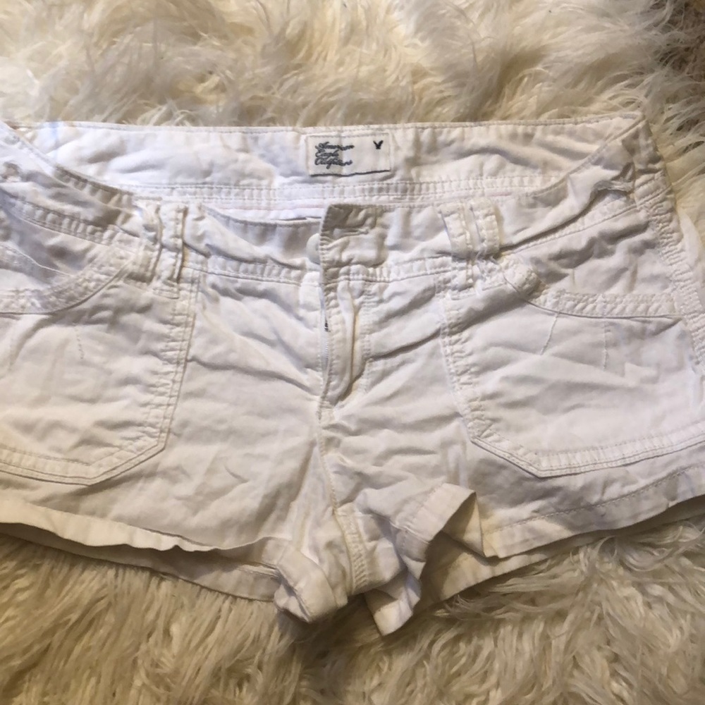 White Shorts